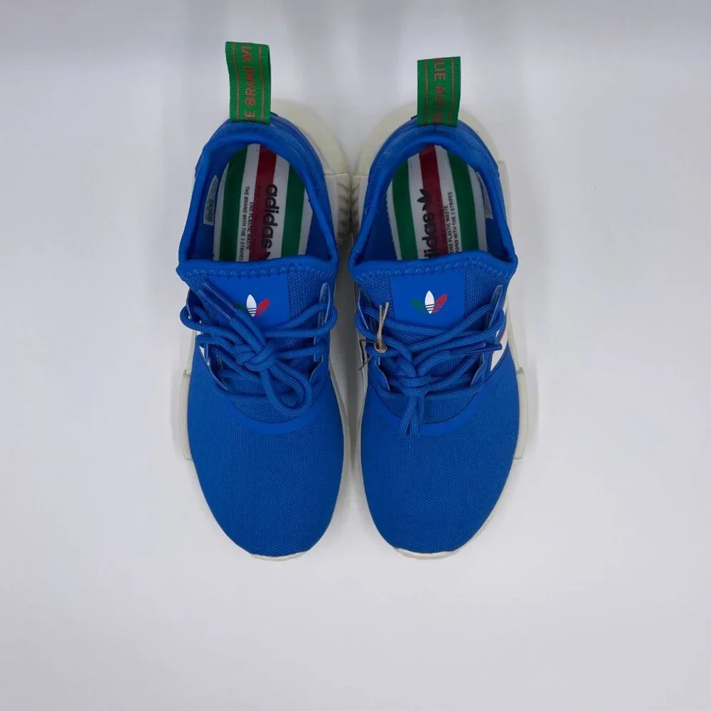 adidas NMD R1 Blue / White Womens Shoes - Picture 5 of 8